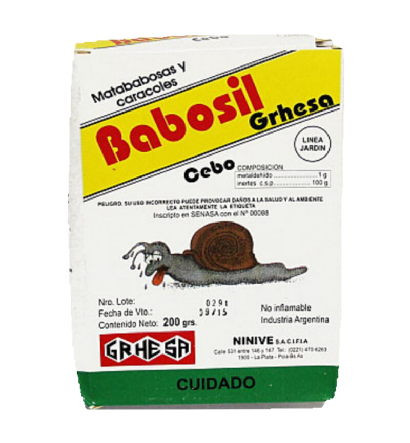 BABOSIL MATA BABOSAS Y CARACOLES 100 Gr.