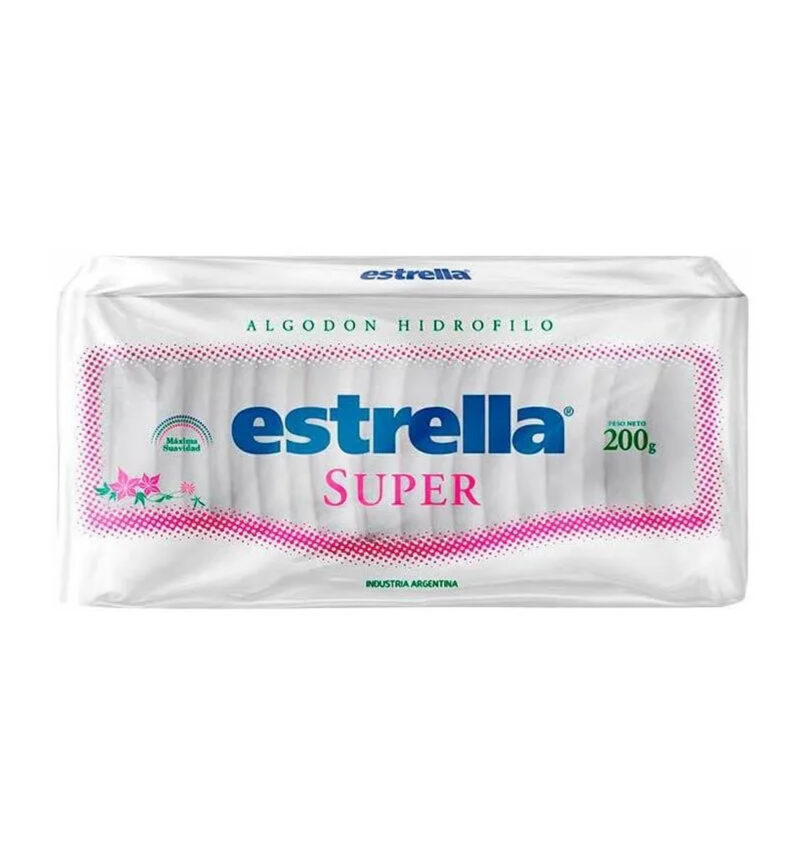 ALGODÓN  ESTRELLA SUPER 200 GR.