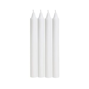 VELAS GRANDE POR 4 UNIDADES