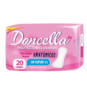 PROTECTORES DIARIOS DONCELLA SIN PERFUME 20 uni,