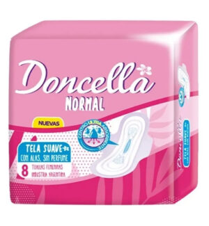 TOALLITAS FEM. DONCELLA  C/ALAS