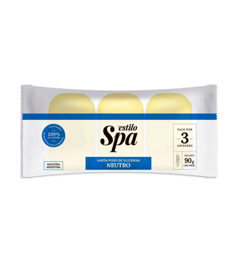 JABON NEUTRO SPA 3X90 Gr.