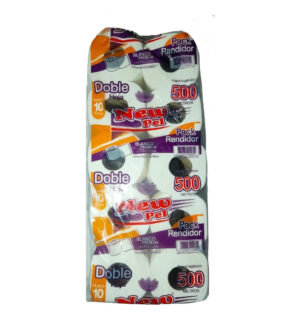 HIGIENICO NEW PELL DOBLE HOJA X 10 ROLLO