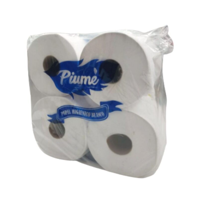 PIUME 8ROLLOS PAPEL HIGIENICO 200 METROS CONO CHICO