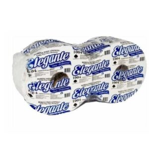 BOBINA DOBLE HOJA 400M X24 CM X2 UNI ELEGANTE 1004