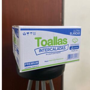 TOALLA INTERCALADA ULTRA BLANCA 1000 uni