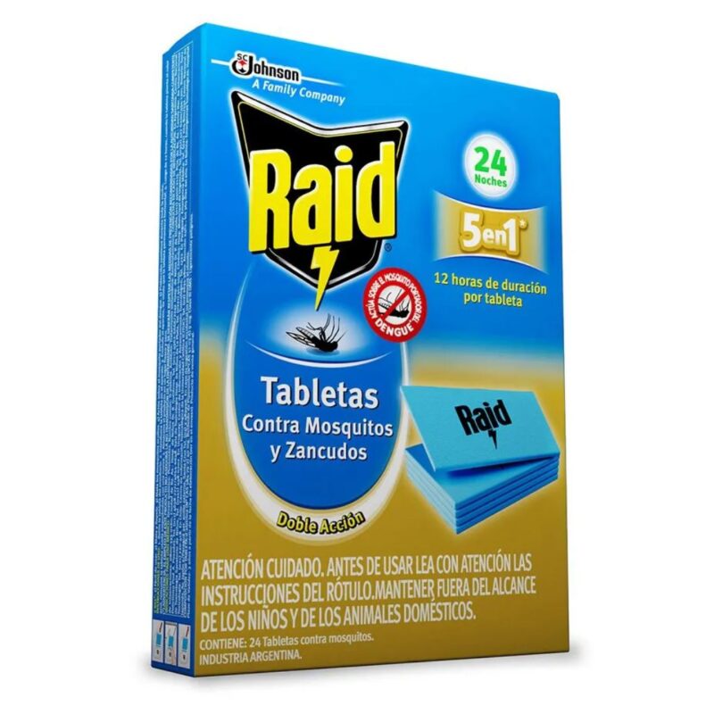 TABLETA RAID 24 uni.