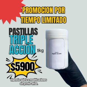 PASTILLA DE CLORO TRIPLE ACCION