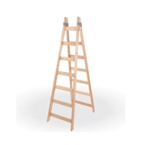 ESCALERA MADERA 6 ESCALONES