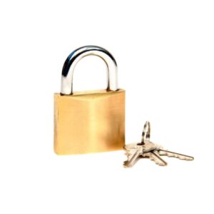 CANDADO ACERO COLOR BRONCE 38MM