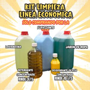 KIT DE LIMPIEZA LINEA ECONOMICA