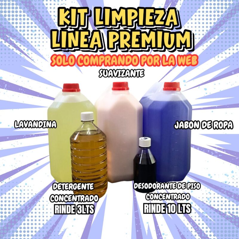 KIT DE LIMPIEZA LINEA PREMIUM