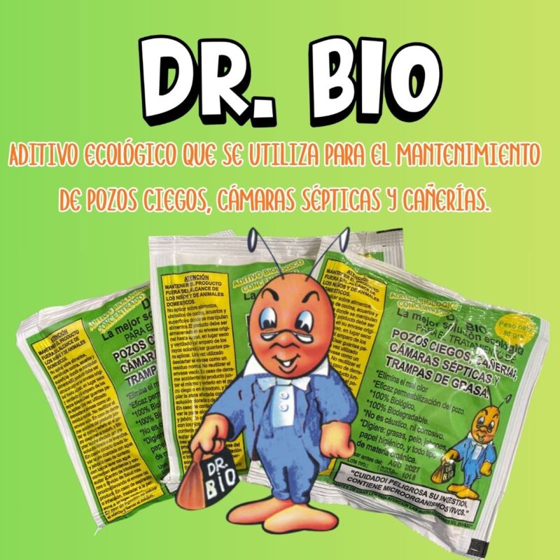 DR BIO 80GR. TRATAMIENTO POZOS CIEGOS
